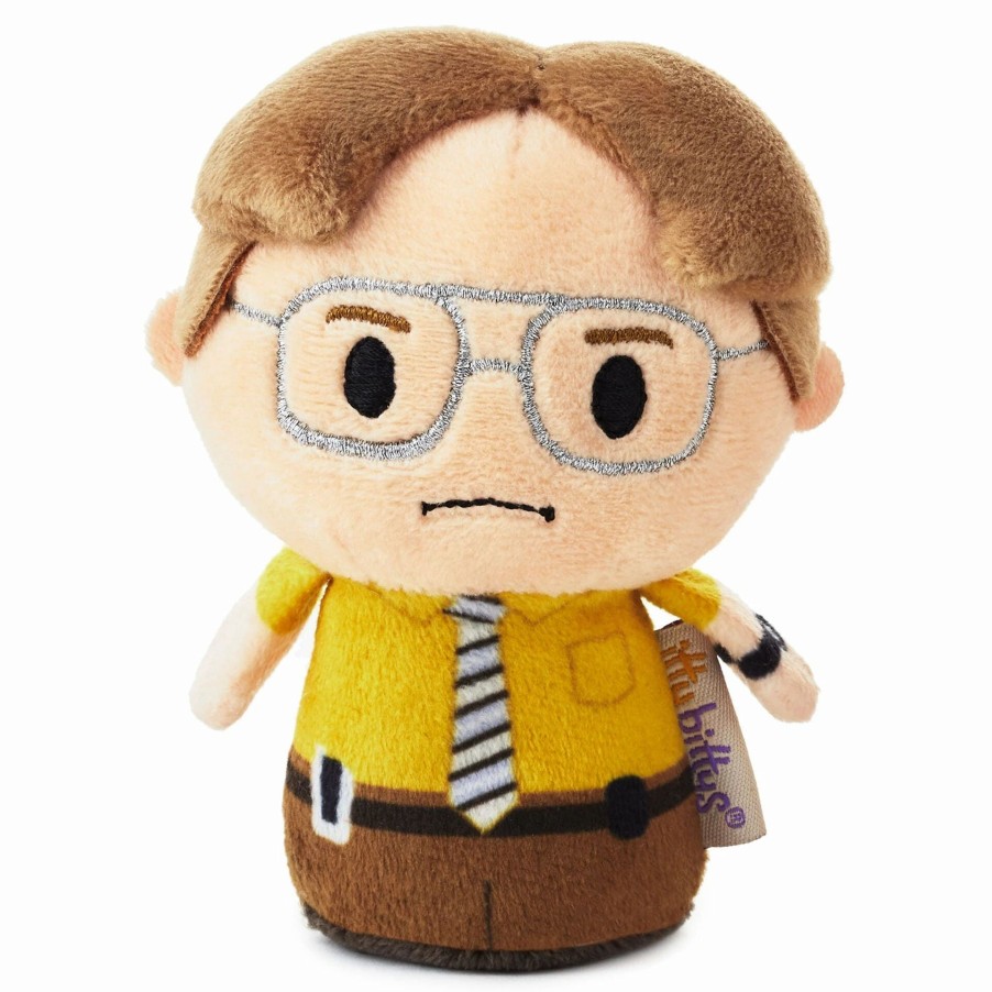 Stuffed Plush * | Hallmark Itty Bittys The Office Dwight Schrute Plush With Sound