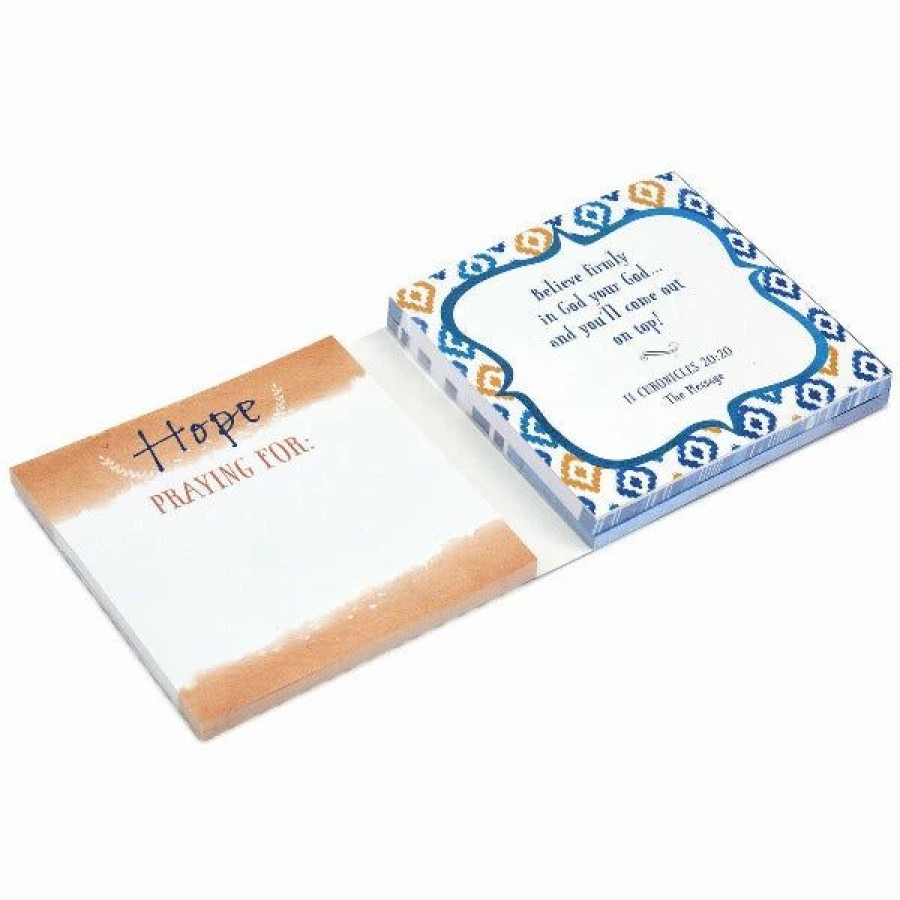 Cards & Boxed Christmas Cards * | Hallmark Sticky Prayers Religious Sticky Note Pad Set