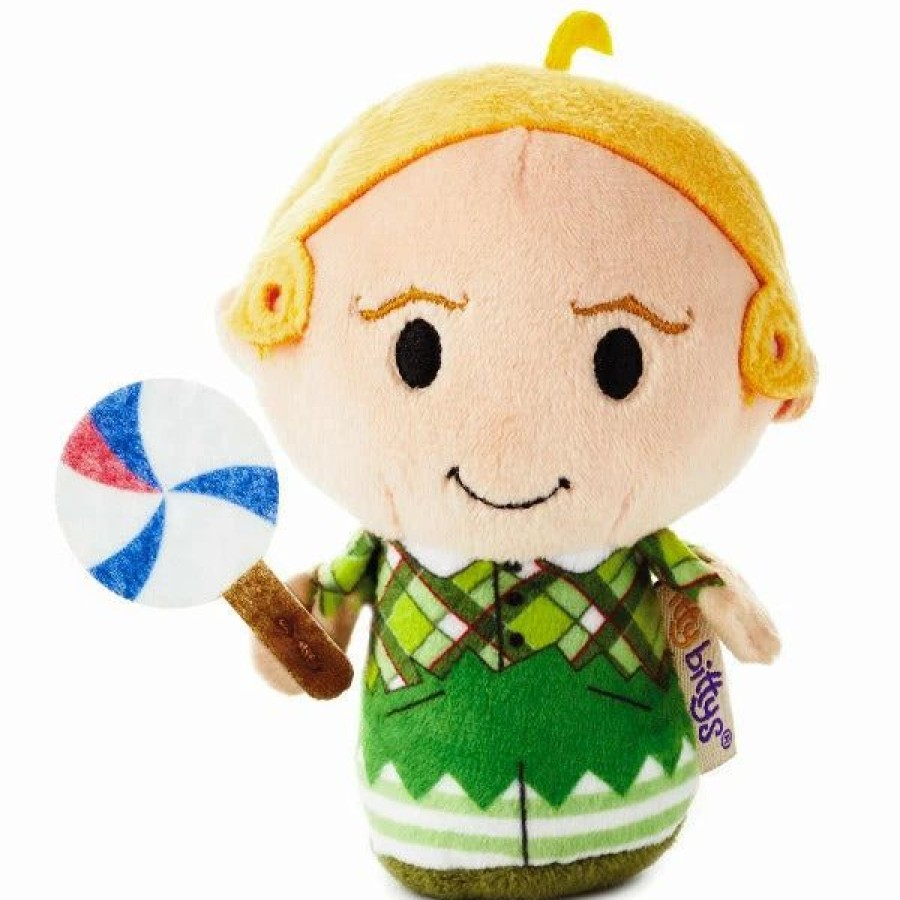 Stuffed Plush * | Hallmark Itty Bittys The Wizard Of Oz Lollipop Guild Boy Plush