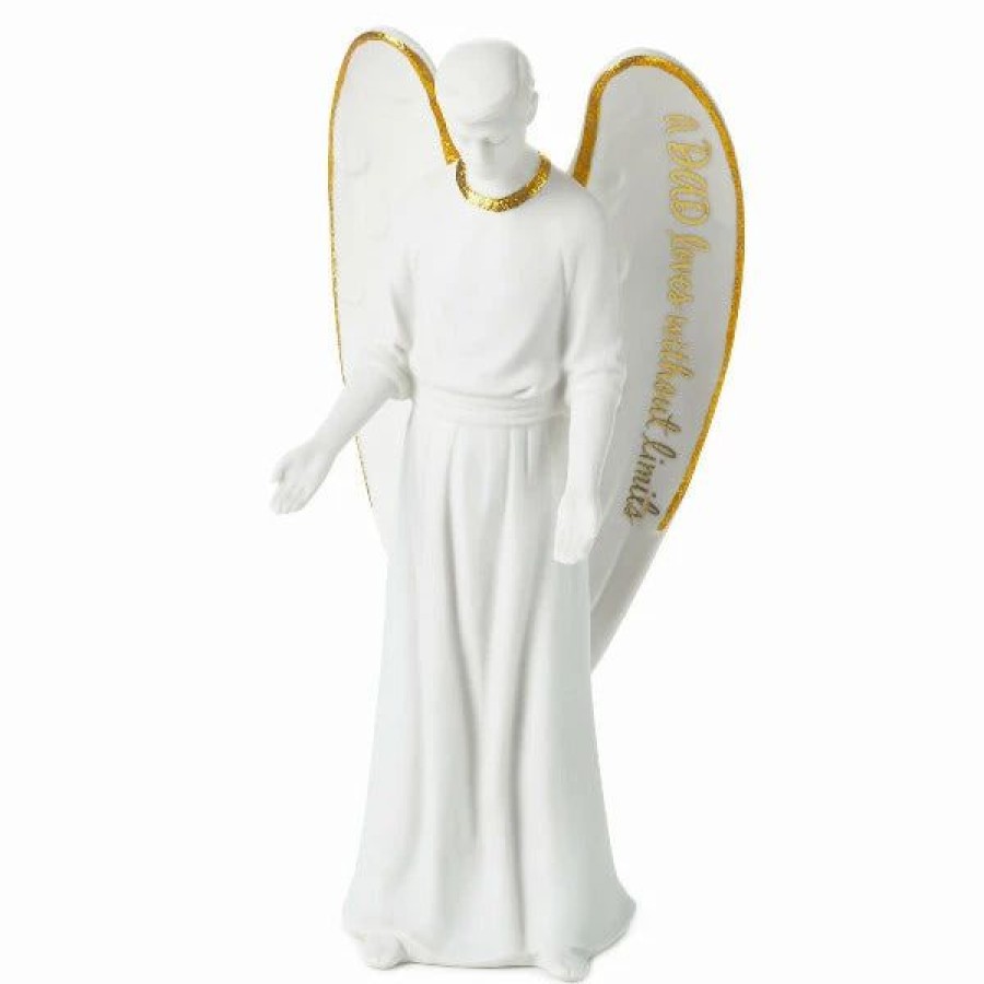 Collectibles Figurines * | Hallmark Dad Angel Figurine, 8.38