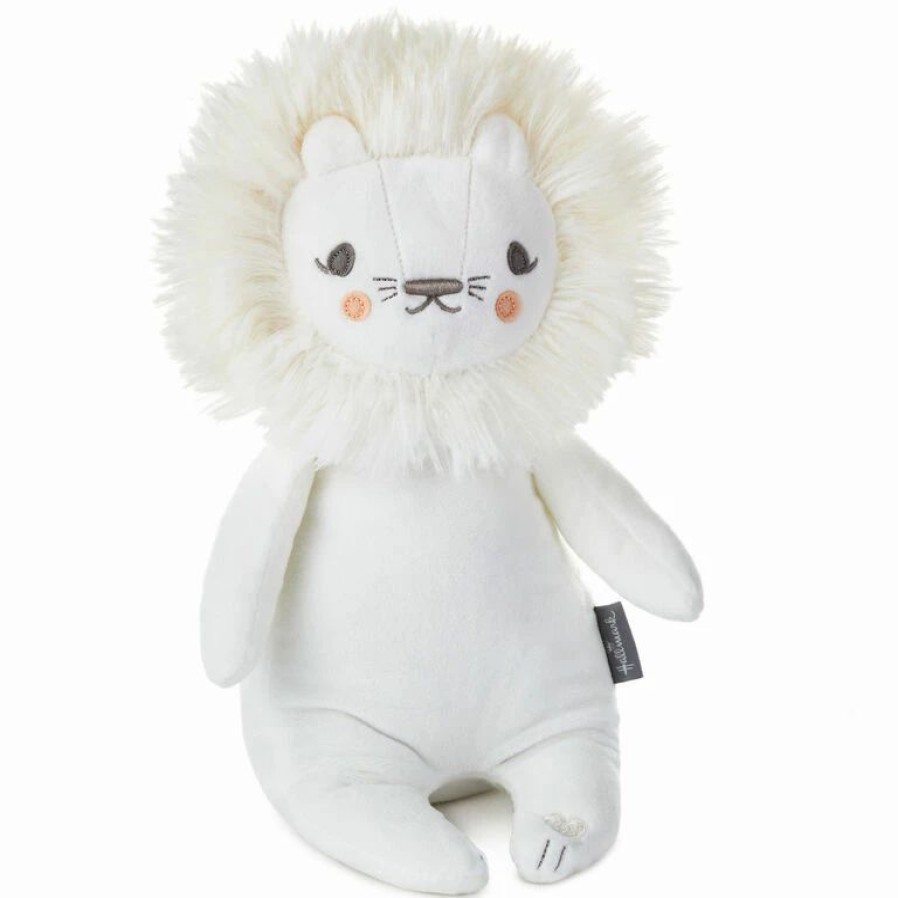 Interactive Stuffed Animals * | Hallmark Plush Lion Recordable Stuffed Animal, 10.5