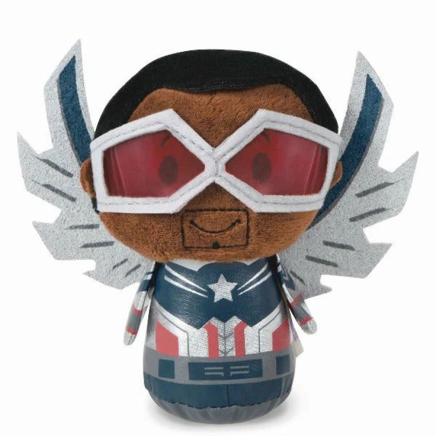 Stuffed Plush * | Hallmark Itty Bittys Marvel The Falcon And The Winter Soldier Captain America Sam Wilson Plush