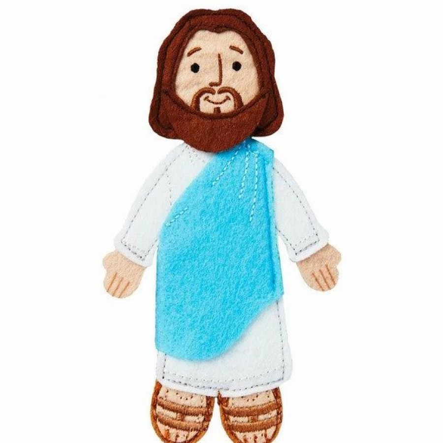 Stuffed Plush * | Hallmark With You Always Felt Flat Jesus Take-Along Companion