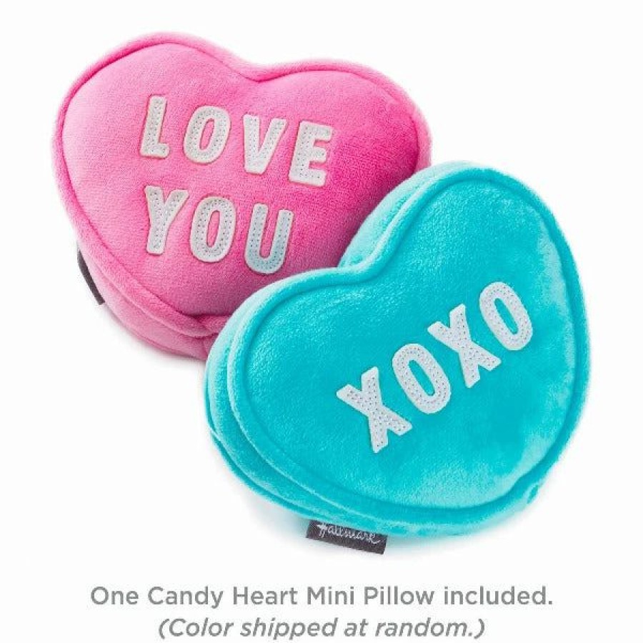 Stuffed Plush * | Hallmark Candy Heart Plush With Pocket, 5