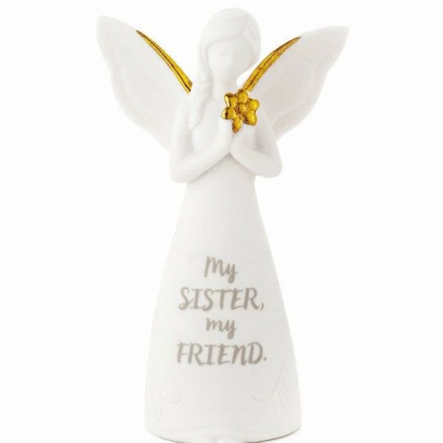 Collectibles Figurines * | Joanne Eschrich Sister Friend Mini Angel Figurine