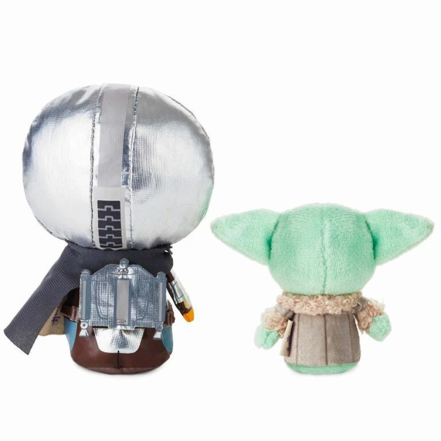 Itty Bittys® * | Hallmark Itty Bittys Star Wars The Mandalorian And Grogu Plush, Set Of 2