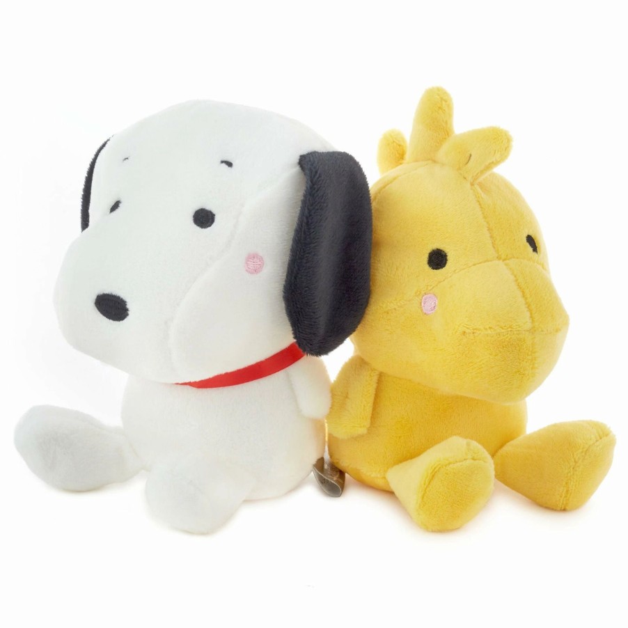 Stuffed Plush * | Hallmark Better Together Peanuts Snoopy And Woodstock Magnetic Plush, 5.25