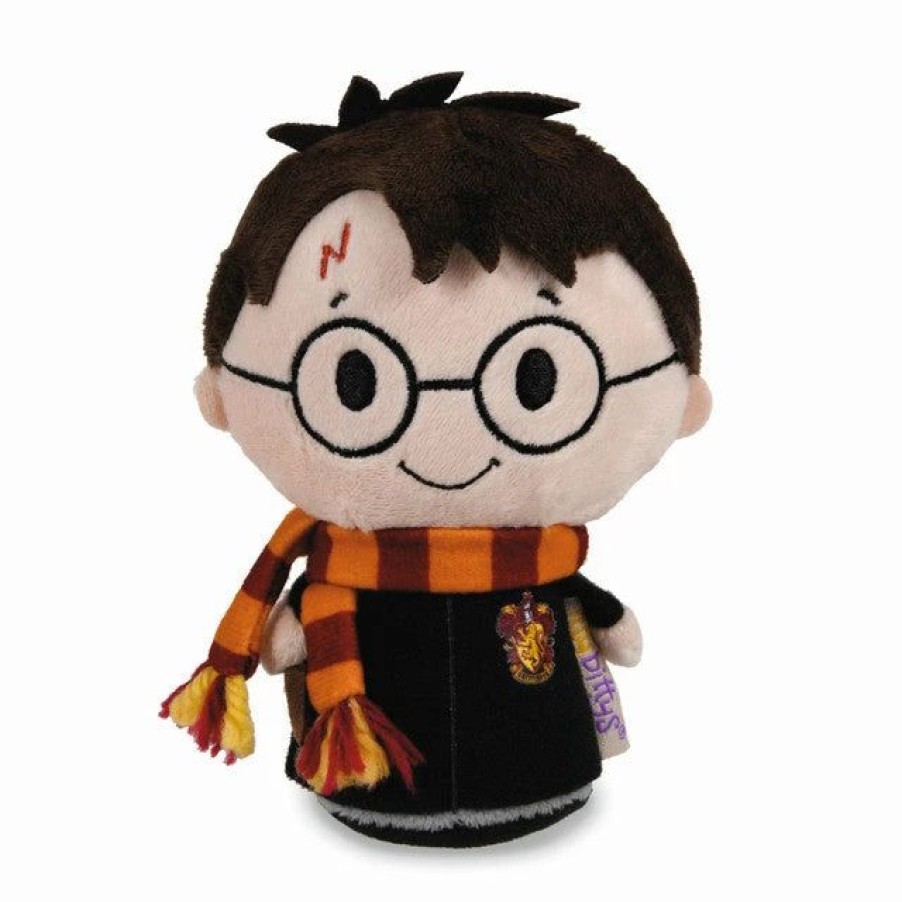 Stuffed Plush * | Hallmark Itty Bittys Harry Potter Wearing Gryffindor Robe Plush