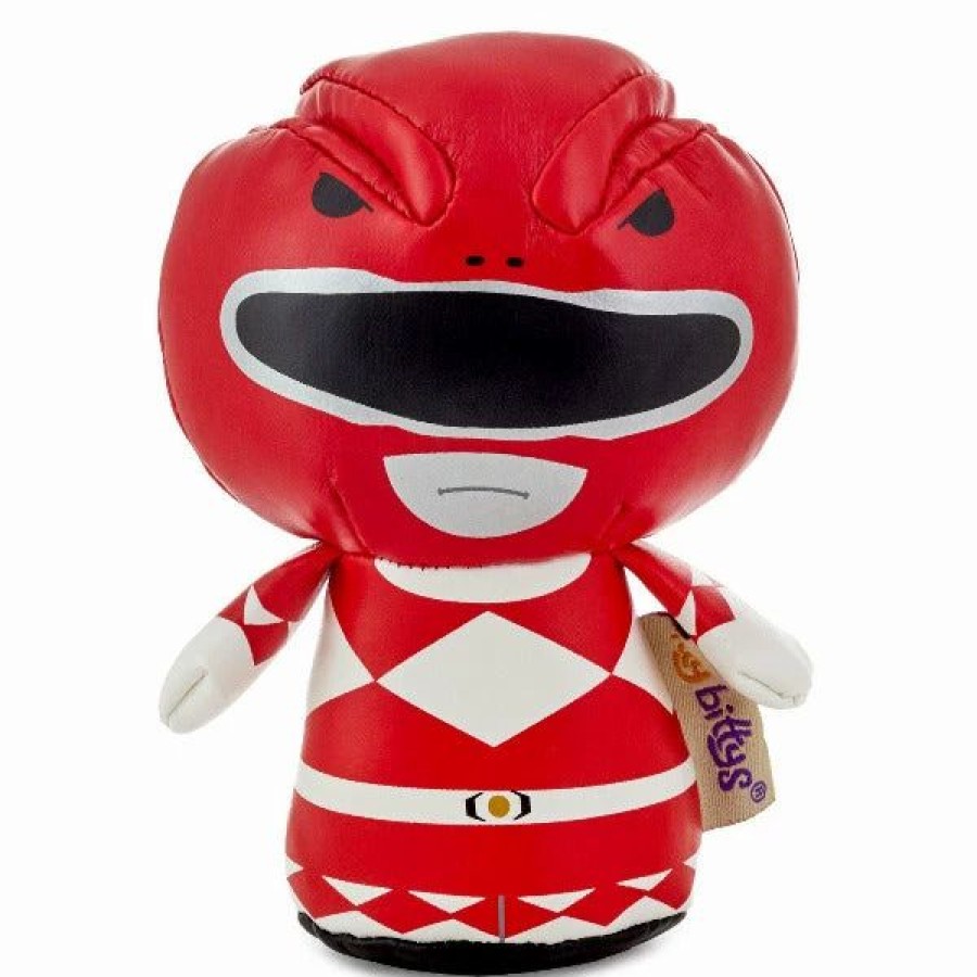 Stuffed Plush * | Hallmark Itty Bittys Hasbro Mighty Morphin Power Rangers Red Ranger Plush