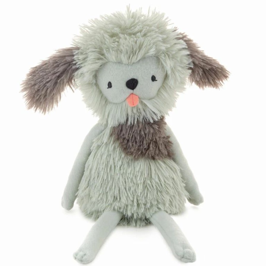 Classic Stuffed Animals * | Hallmark Moptops Shaggy Dog Stuffed Animal With You Make Me Proud Board Book