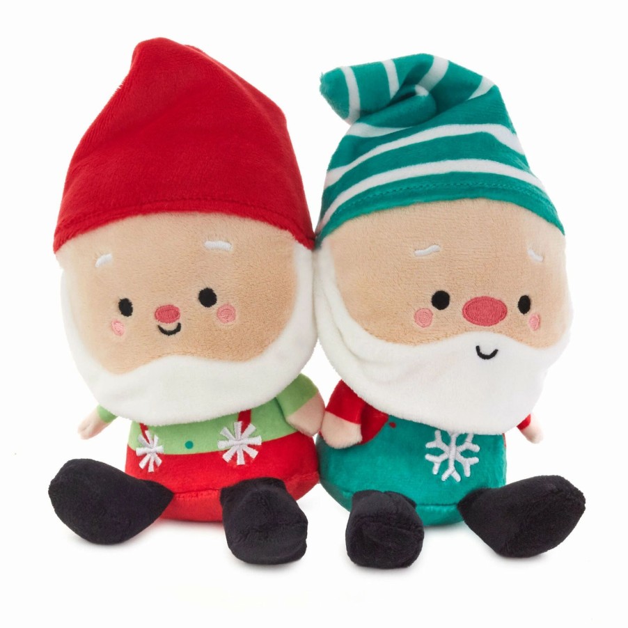 Stuffed Plush * | Hallmark Keepsakes Better Together Gnaughty & Gnice Magnetic Plush