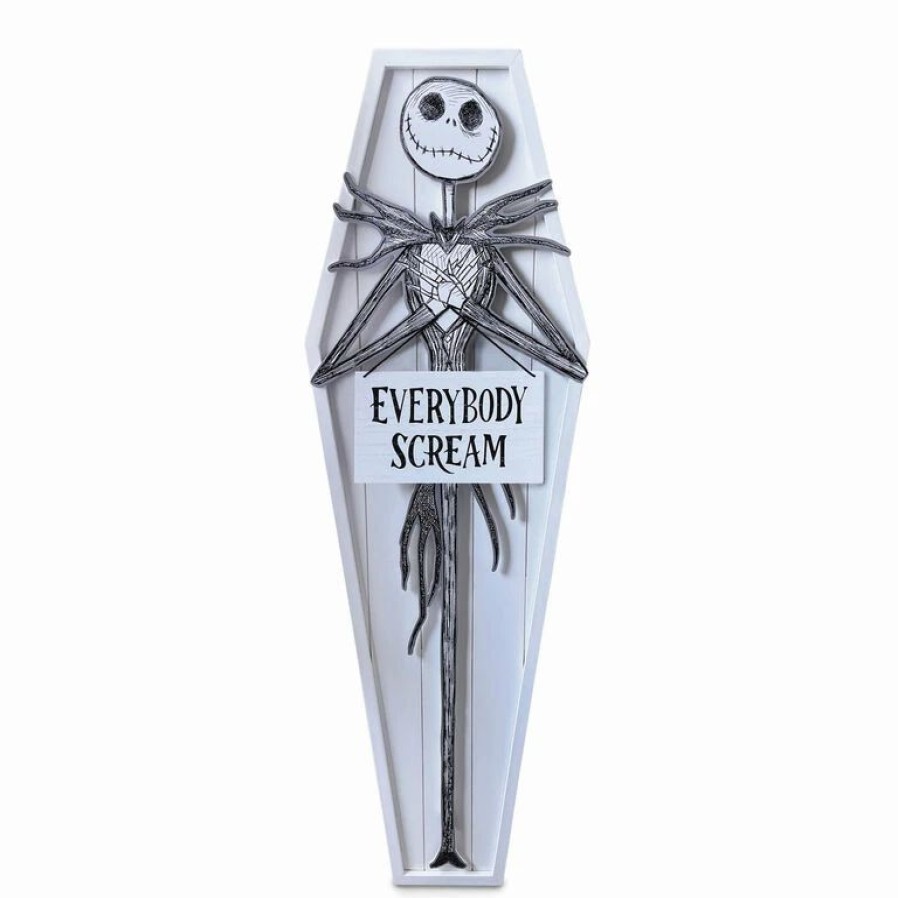 Seasonal Decor * | Hallmark Disney Tim Burton'S The Nightmare Before Christmas Jack Skellington Porch Decor