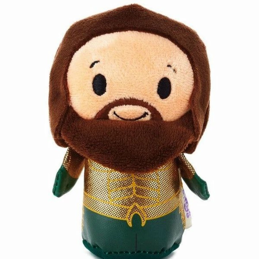 Stuffed Plush * | Hallmark Itty Bittys Dc Comics Aquaman Movie Stuffed Plush Limited Edition