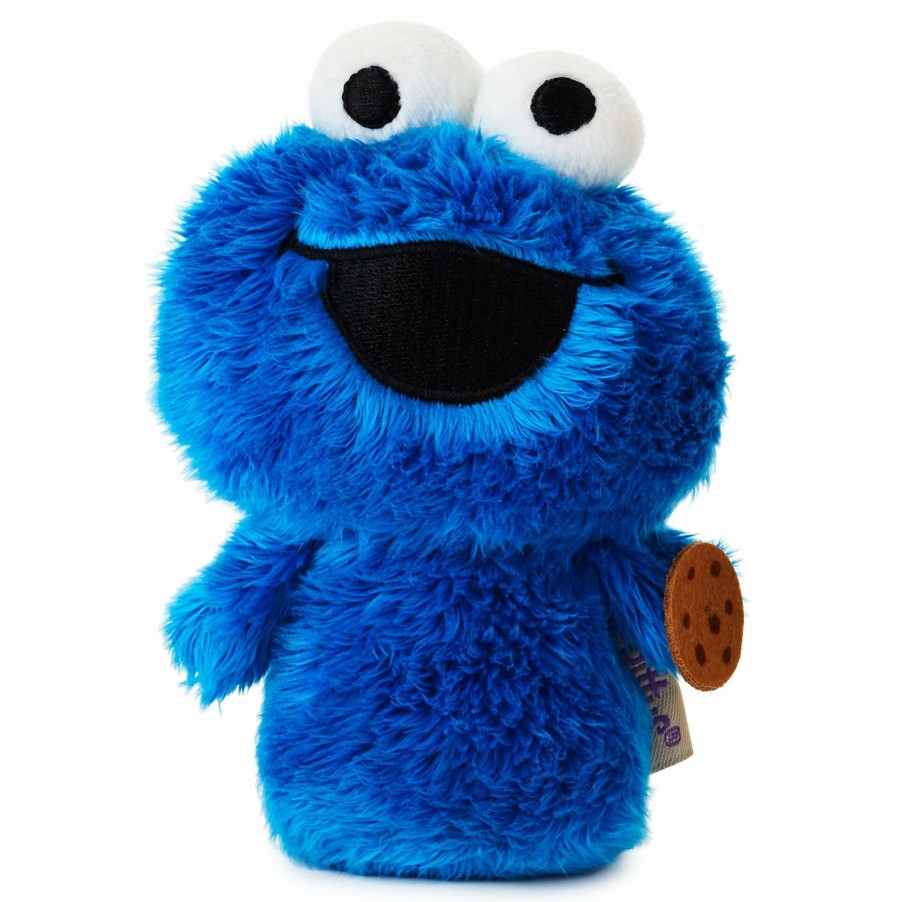 Stuffed Plush * | Hallmark Itty Bittys Sesame Street Cookie Monster Plush With Sound