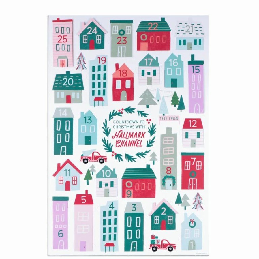 Seasonal Decor * | Hallmark Channel Countdown To Christmas Activity Calendar