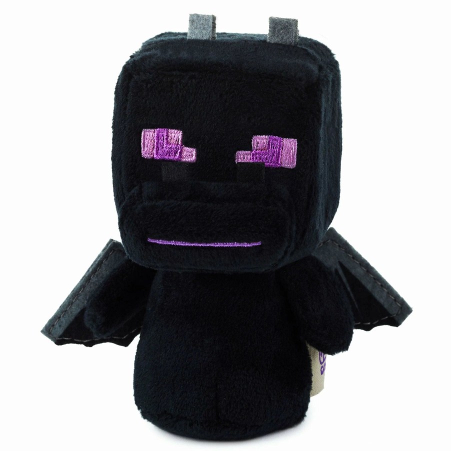 Stuffed Plush * | Hallmark Itty Bittys Minecraft Ender Dragon Plush