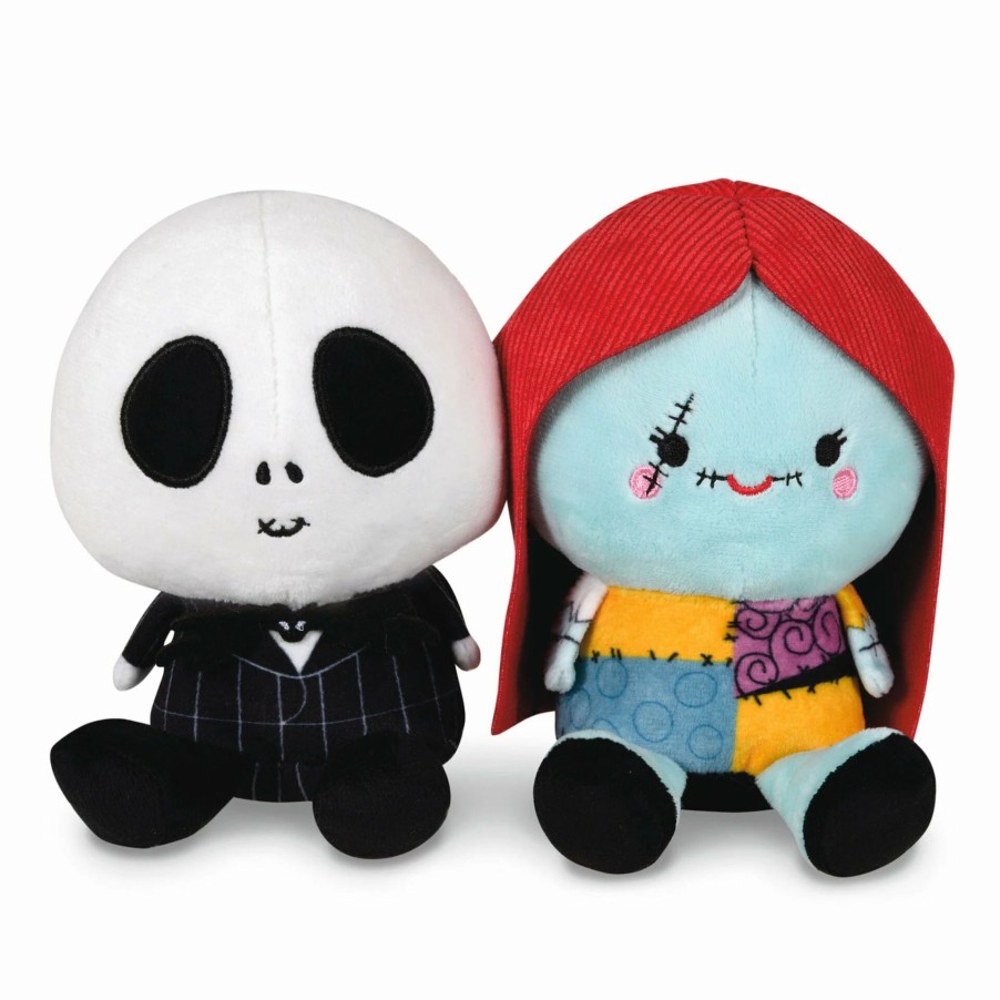 Stuffed Plush * | Hallmark Disney Tim Burton'S The Nightmare Before Christmas Better Together Jack & Sally Magnetic Plush, 5