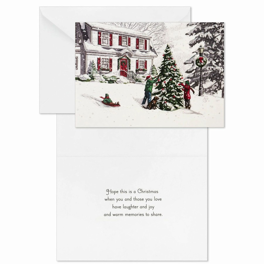 Cards & Boxed Christmas Cards * | Hallmark Classic Home Boxed Christmas Cards, Pack Of 40