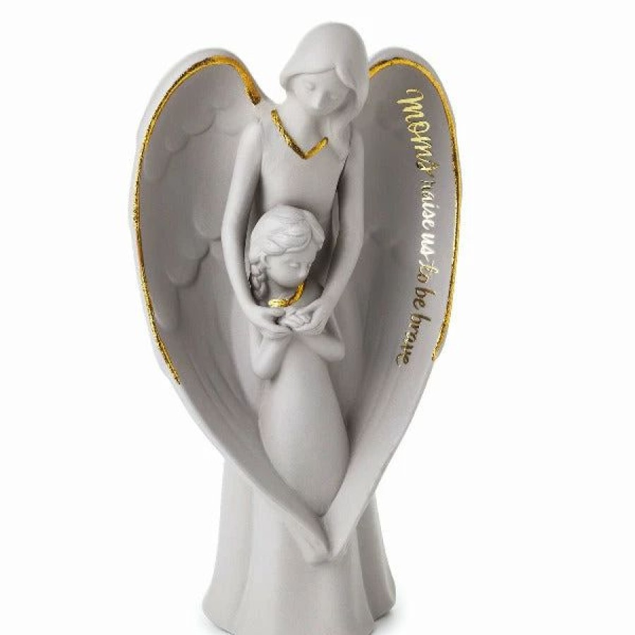 Collectibles Figurines * | Hallmark Vida Mother And Child Angel Figurine, 8