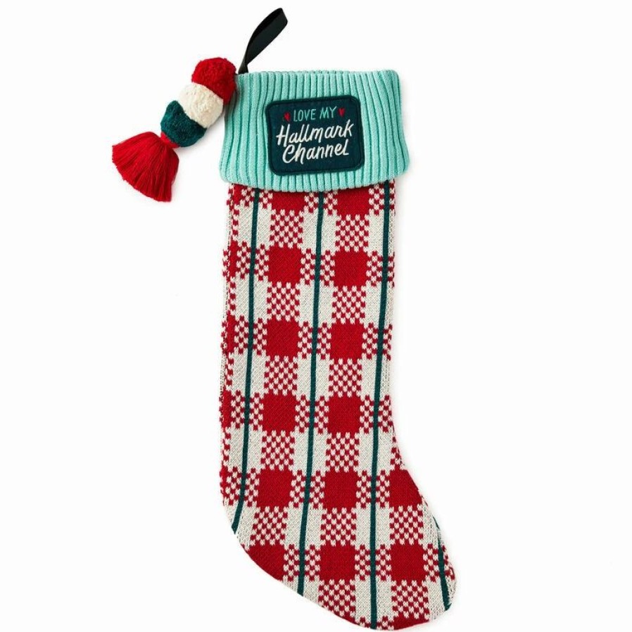 Seasonal Decor * | Hallmark Channel Love Holiday Knit Stocking