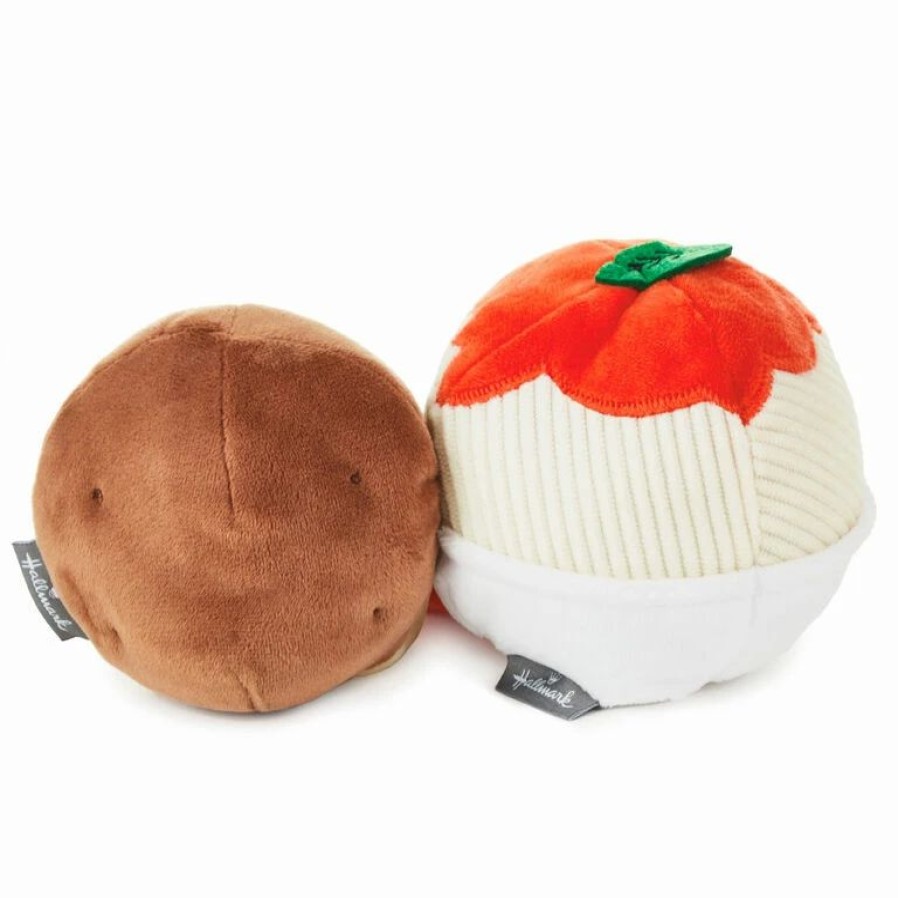 Classic Stuffed Animals * | Hallmark Better Together Spaghetti And Meatball Magnetic Plush, 4.75