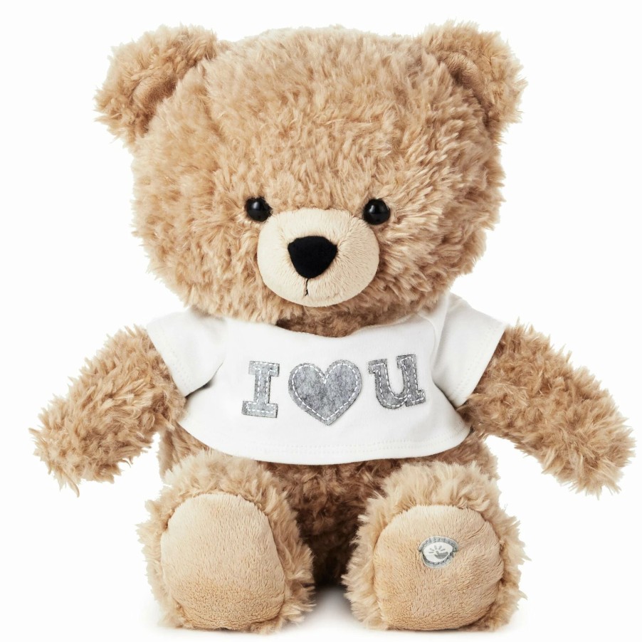 Stuffed Plush * | Hallmark I Love You Bear Singing Stuffed Animal With Motion, 11