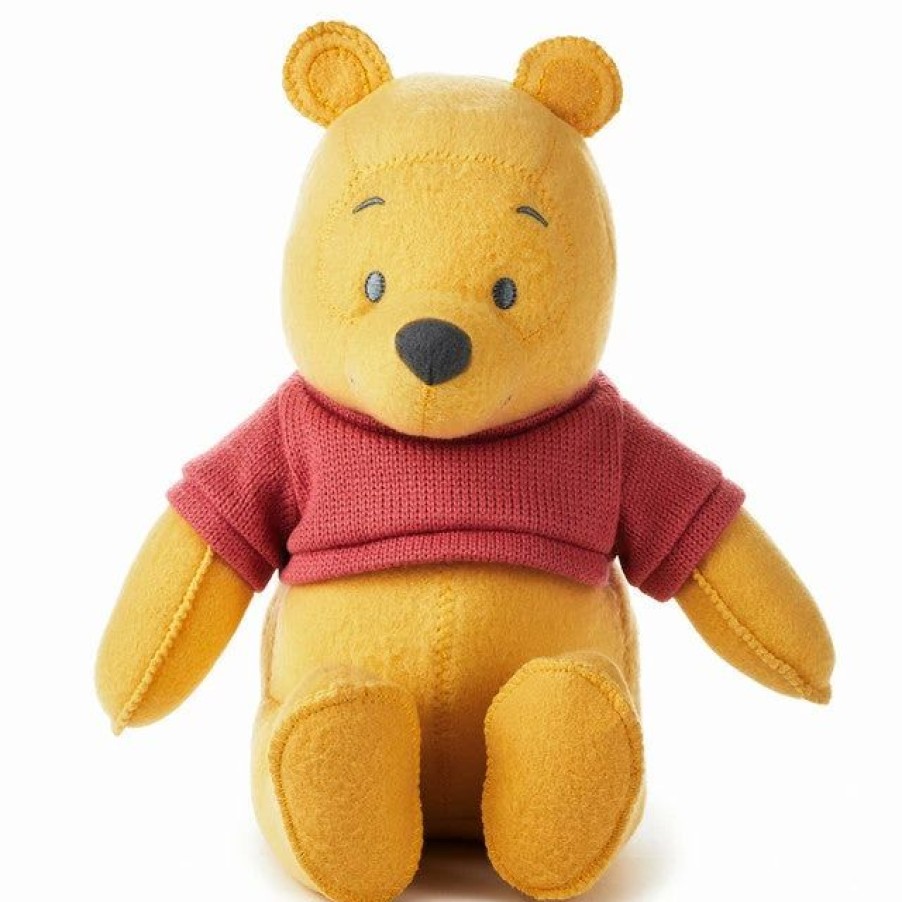 Stuffed Plush * | Hallmark Disney Winnie The Pooh Soft Felt Stuffed Animal, 11