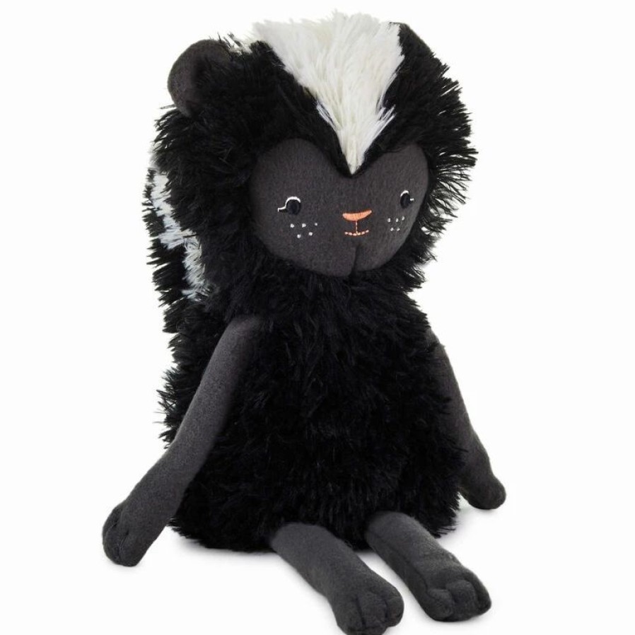 Classic Stuffed Animals * | Hallmark Moptops Skunk Stuffed Animal With You Are Unique Board Book