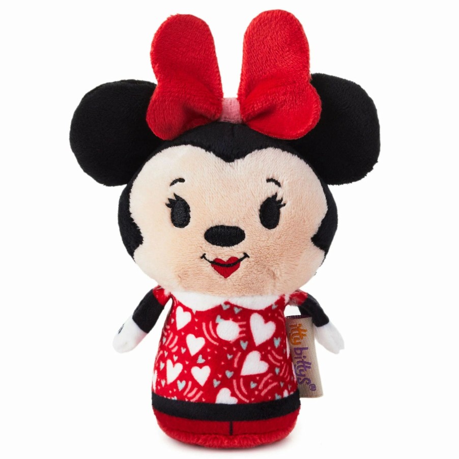 Stuffed Plush * | Hallmark Itty Bittys Disney Sweetheart Minnie Mouse Plush