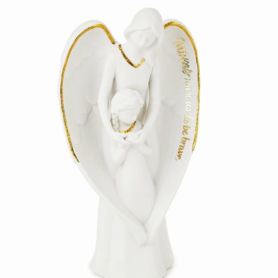 Collectibles Figurines * | Hallmark Mother And Child Angel Figurine, 8.25