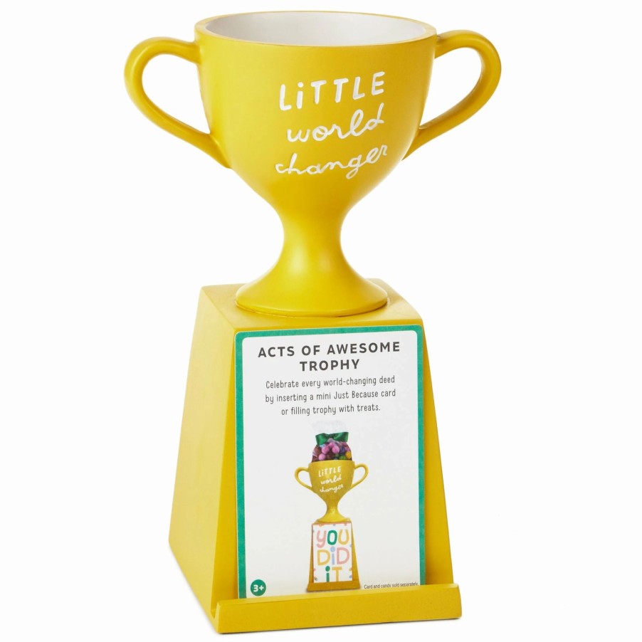 Collectibles Figurines * | Hallmark Little World Changers Acts Of Awesome Trophy, 7