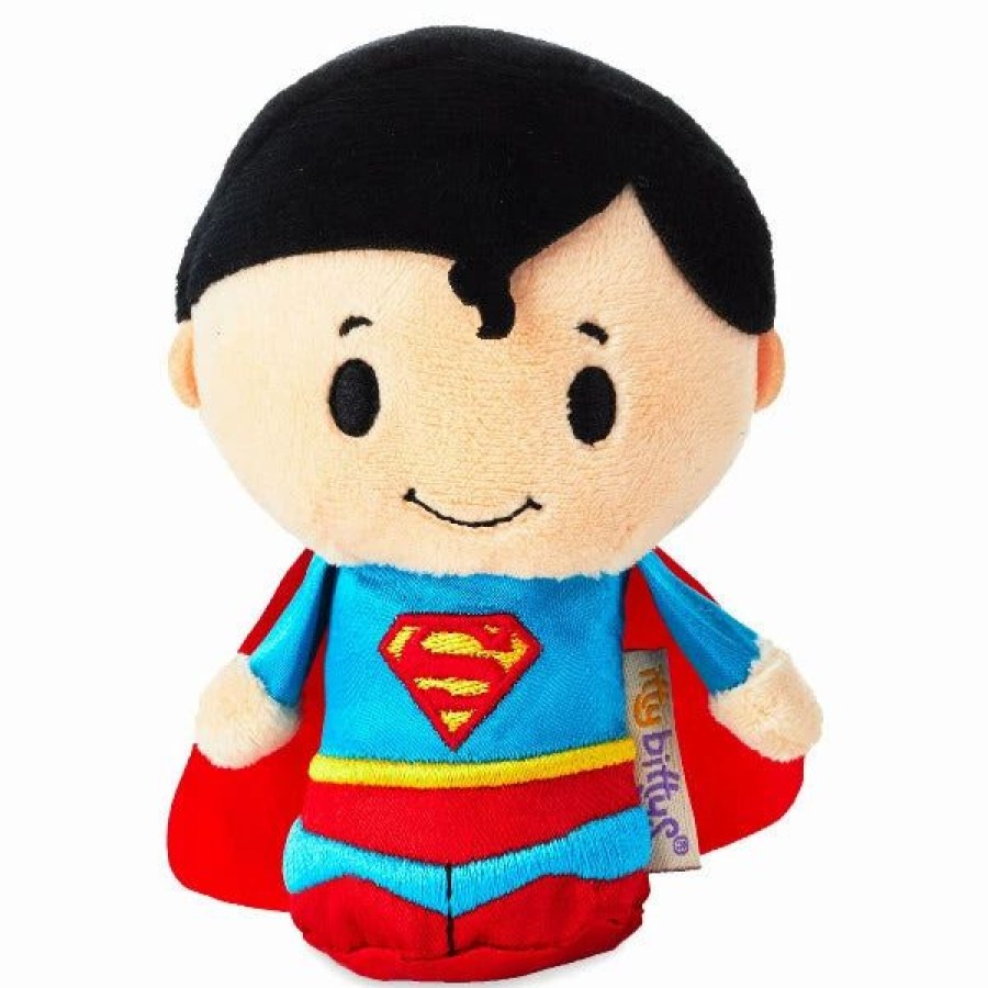 Stuffed Plush * | Hallmark Itty Bittys Dc Comics Superman Plush