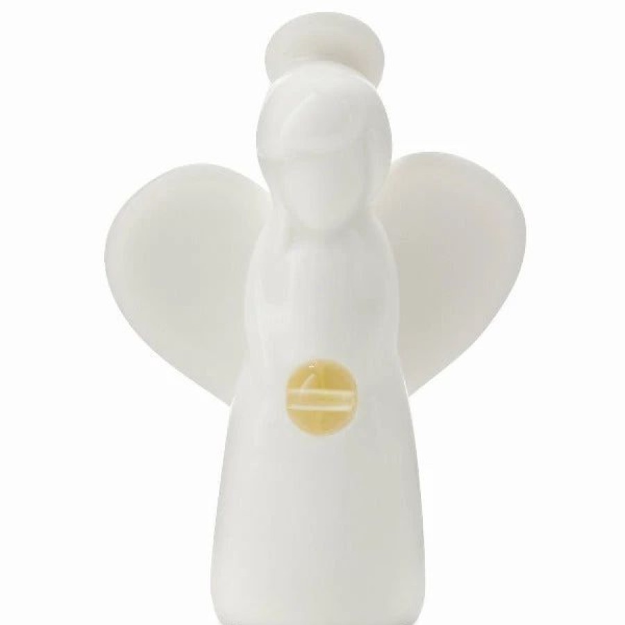 Collectibles Figurines * | Hallmark Citrine Angel Of Joy Mini Angel Figurine, 2