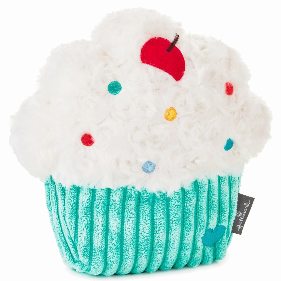 Stuffed Plush * | Hallmark Cupcake Recordable Plush, 8.5