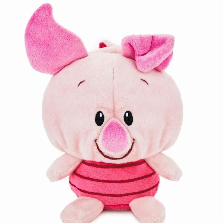 Stuffed Plush * | Hallmark Disney Winnie The Pooh Piglet Reversible Stuffed Animal, 6.5