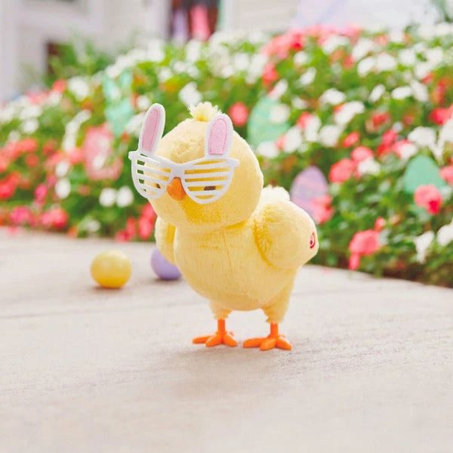 Stuffed Plush * | Hallmark Hip Hoppy Egg-Laying Chick Singing Stuffed Animal With Motion, 11