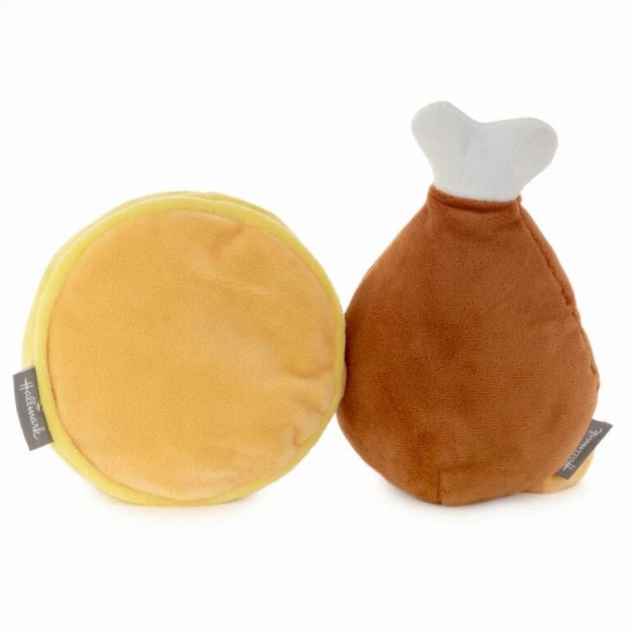 Classic Stuffed Animals * | Hallmark Better Together Chicken And Waffle Magnetic Plush, 6.75