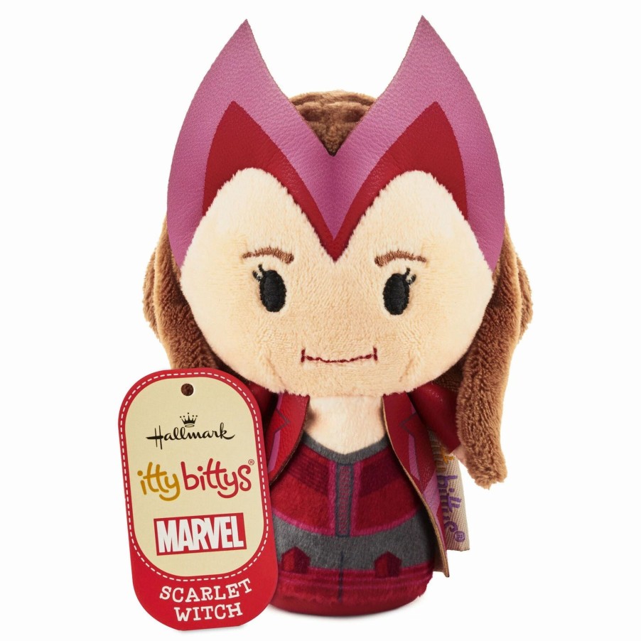 Stuffed Plush * | Hallmark Itty Bittys Marvel Scarlet Witch Plush