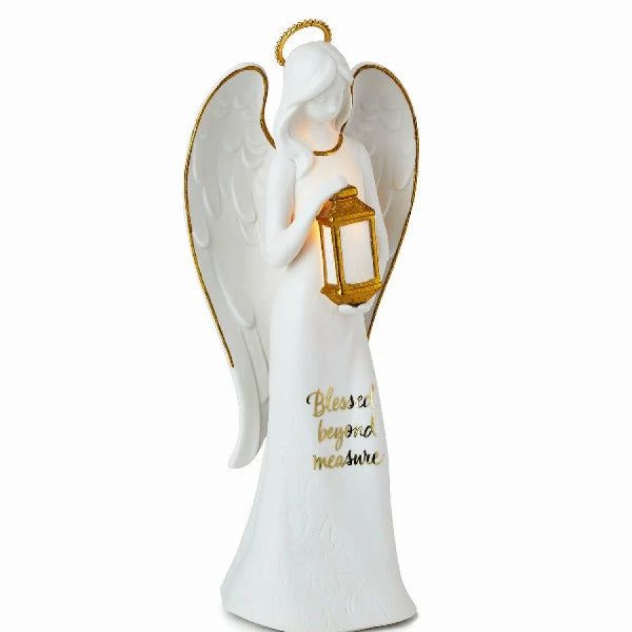 Collectibles Figurines * | Hallmark Blessed Beyond Measure Angel Figurine With Light, 12