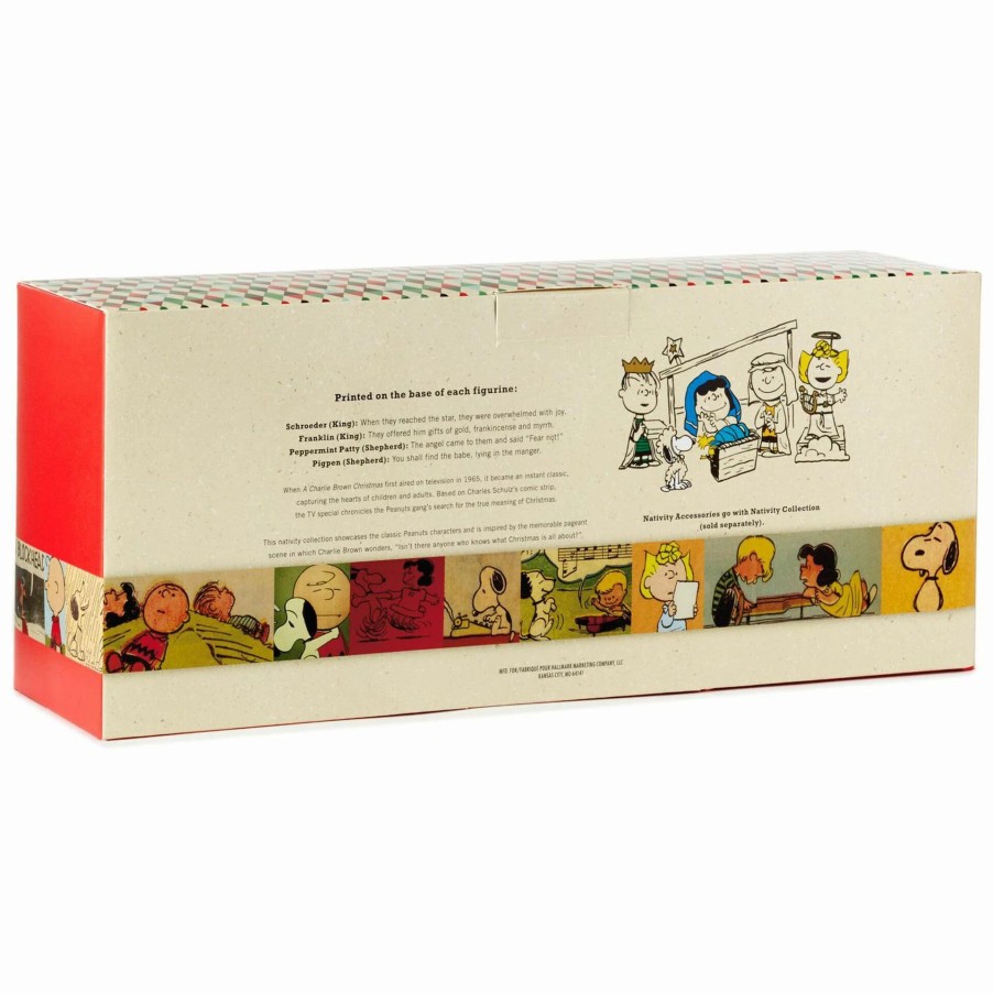 Collectibles Figurines * | Hallmark Peanuts Glad Tidings Nativity Additional Characters Set