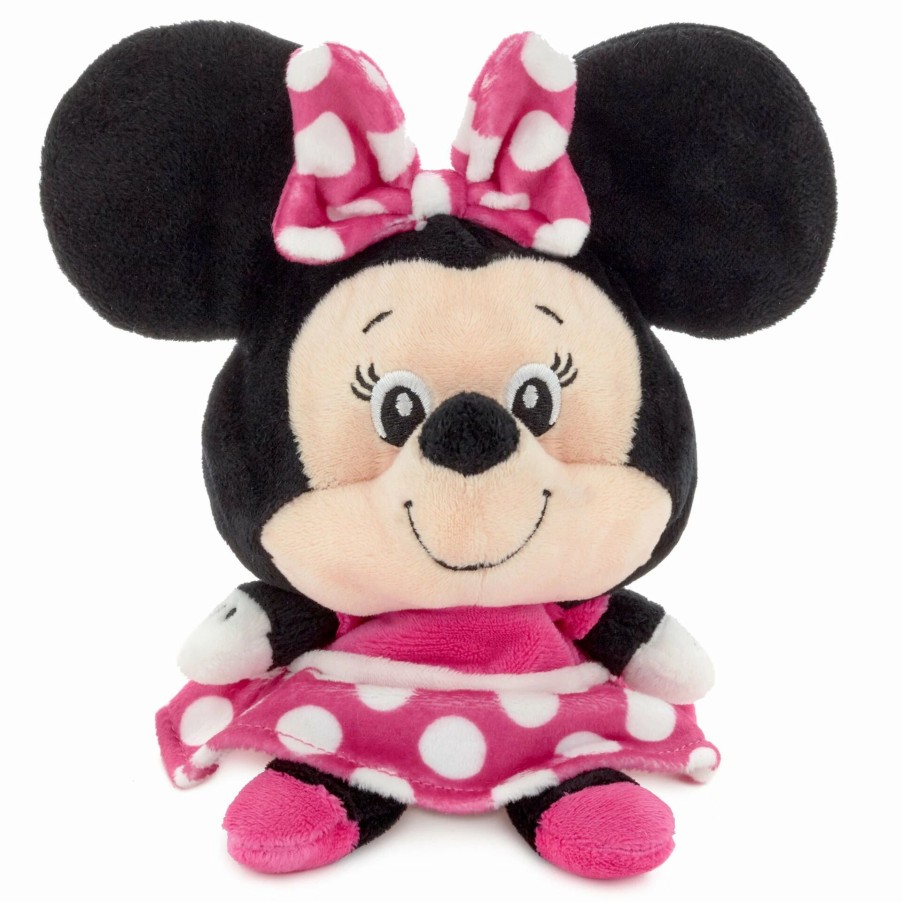 Stuffed Plush * | Hallmark Disney Minnie Mouse Reversible Stuffed Animal, 6.5