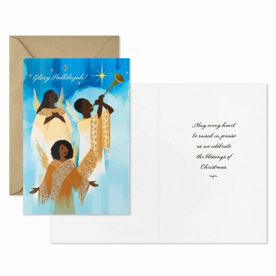 Cards & Boxed Christmas Cards * | Hallmark Herald Angels Boxed Christmas Cards, Pack Of 16