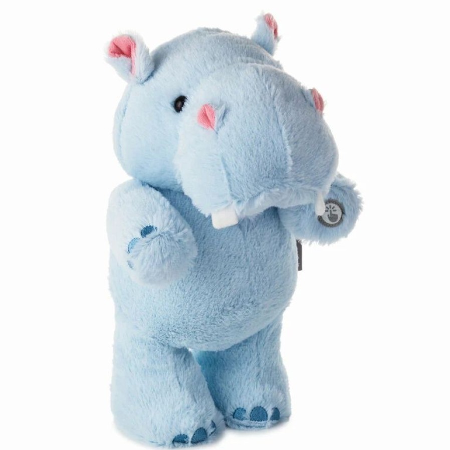 Interactive Stuffed Animals * | Hallmark Hug 'N' Sing Tootin' Hippo Singing Stuffed Animal With Motion, 10