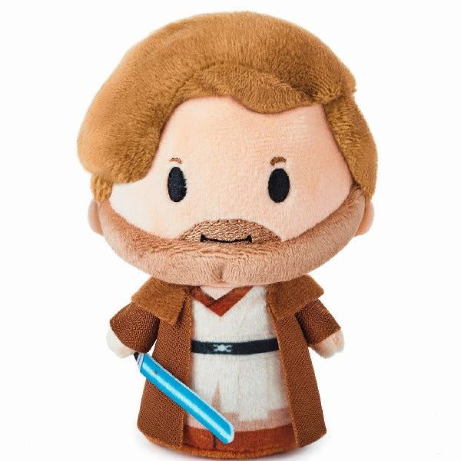 Stuffed Plush * | Hallmark Itty Bittys Star Wars: Revenge Of The Sith Obi Wan Kenobi Plush