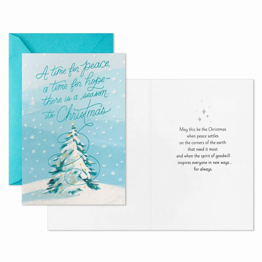 Cards & Boxed Christmas Cards * | Hallmark A Time For Peace Boxed Christmas Cards, Pack Of 16