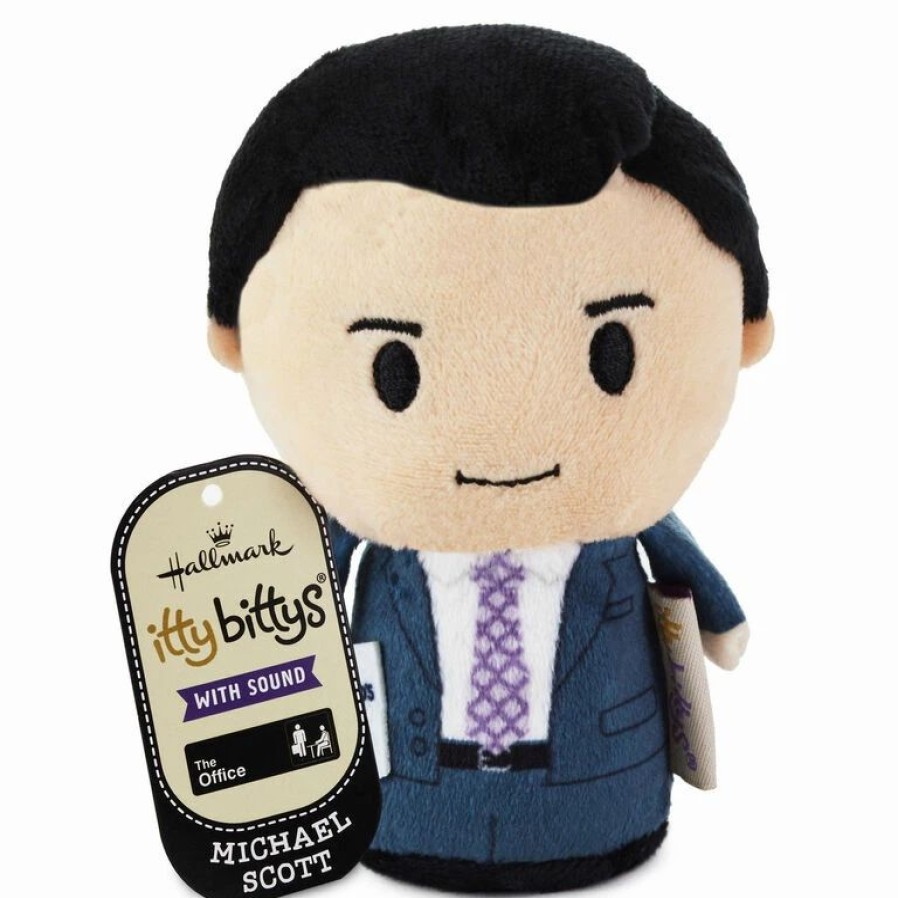 Itty Bittys® * | Hallmark Itty Bittys The Office Michael Scott Plush With Sound