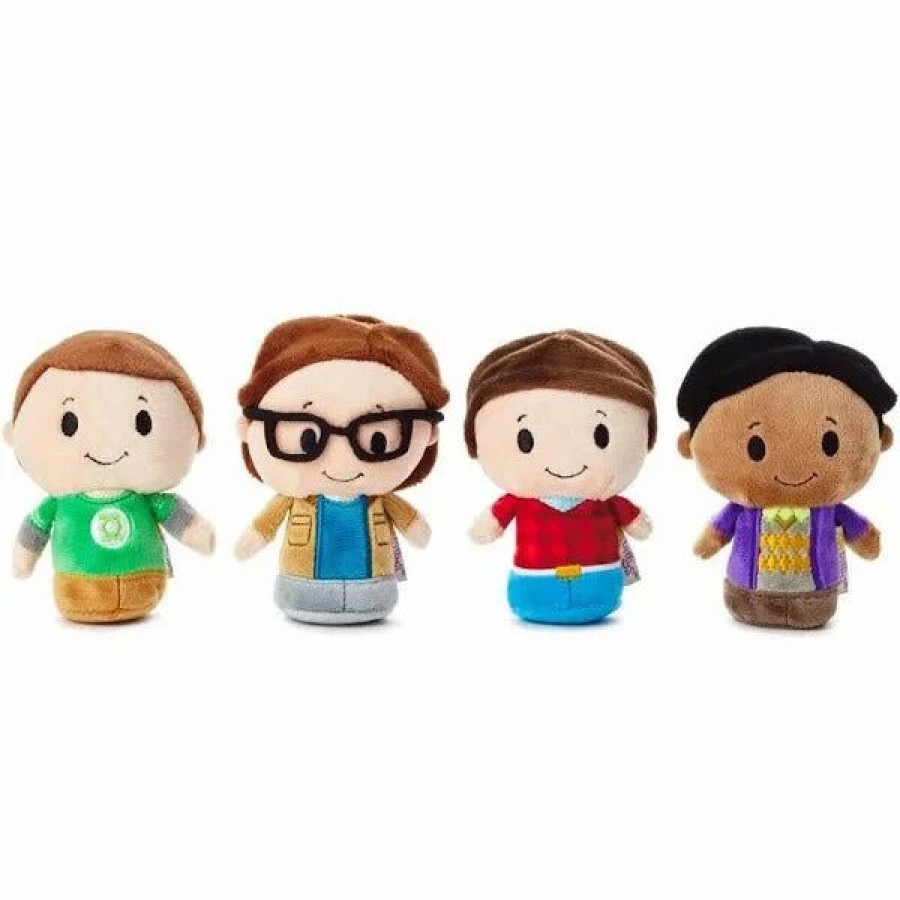 Stuffed Plush * | Hallmark Itty Bittys The Big Bang Theory Stuffed Animals Collector Set