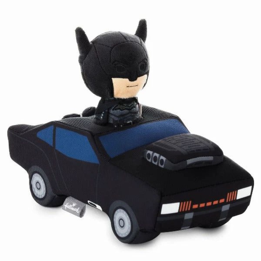 Stuffed Plush * | Hallmark Itty Bittys Dc The Batman & Batmobile Plush, Set Of 2