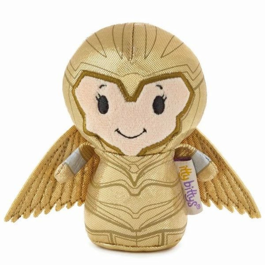 Stuffed Plush * | Hallmark Itty Bittys Dc Comics Wonder Woman 1984 Golden Armor Plush Special Edition