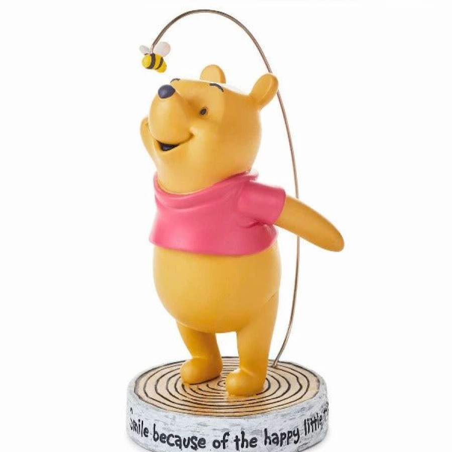 Collectibles Figurines * | Hallmark Disney Winnie The Pooh Happy Little Things Figurine, 5.25